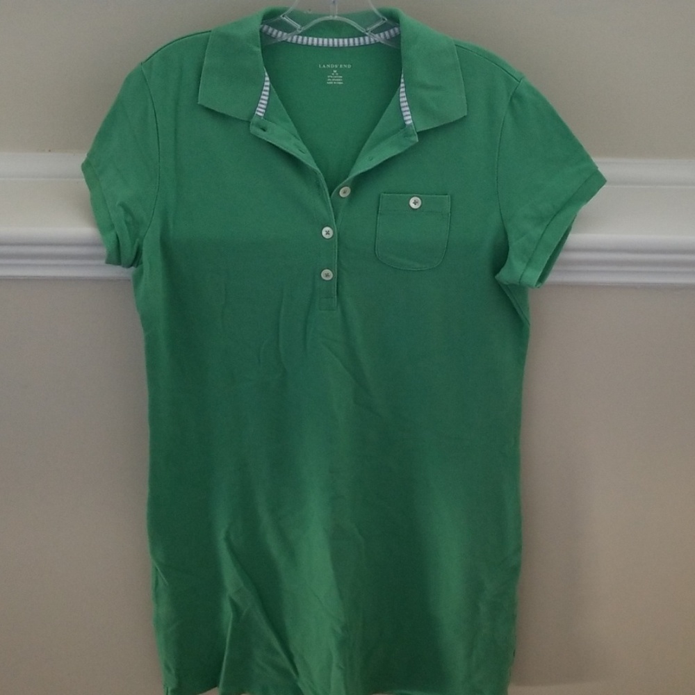 97% cotton/3% spandex shirt-dress